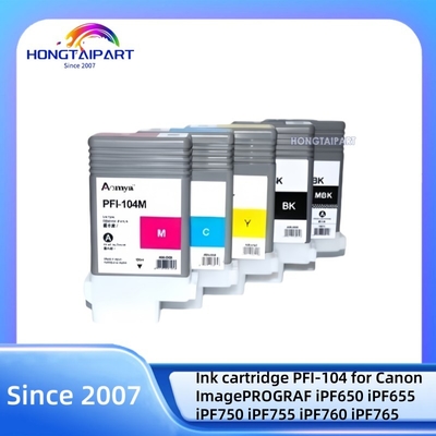 কেনা Canon PFI-104 Ink Cartridge for ImagePROGRAF iPF650 iPF655 iPF750 iPF755 iPF760 iPF765 অনলাইন উত্পাদন