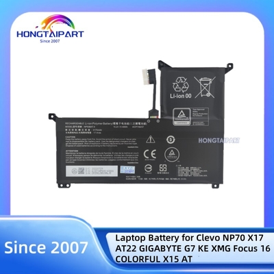 কেনা Laptop Battery NP50BAT-4-54 4ICP7 89% New for Clevo NP70 X17 AT22 15.2V 49WH অনলাইন উত্পাদন