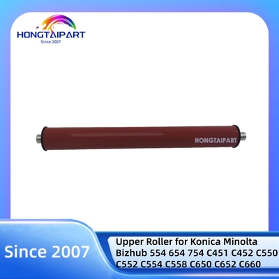 কেনা উপরের ফিউজার রোলার A02E-2756 Konica Minolta Bizhub 554 654 754 C452 C552 এর জন্য অনলাইন উত্পাদন
