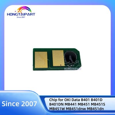 কেনা Original 2.5K Printer Chip 44992407 Compatible with OKI Data B401 B401D B401DN MB441 MB451 Series অনলাইন উত্পাদন