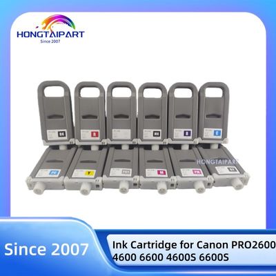 কেনা 700ML Empty Ink Cartridge PFI3700 PFI-3700 Compatible with Canon PRO2600 4600 6600 4600S 6600S অনলাইন উত্পাদন