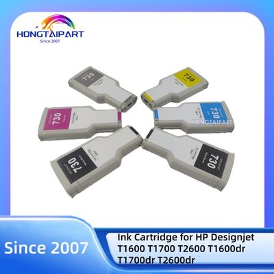 কেনা 300ML Ink Cartridge 730 P2V71A-MK P2V73A-PK P2V68A-C P2V70A-Y P2V69A-M P2V72A-G for HP Designjet T1600 T1700 T2600 T1600dr T1700dr T2600dr অনলাইন উত্পাদন