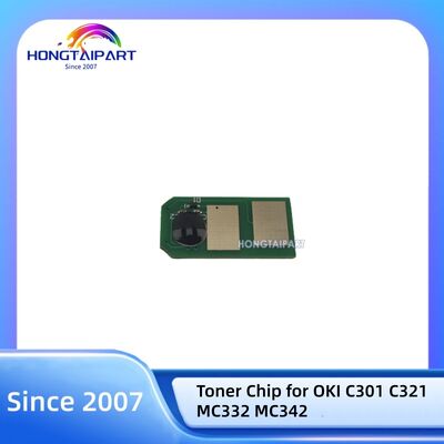 কেনা OKI C301 C321 MC332 MC342 রঙিন প্রিন্টার চিপস জন্য টোনার চিপ 44973546 খুচরা যন্ত্রাংশ Hongtaipart অনলাইন উত্পাদন