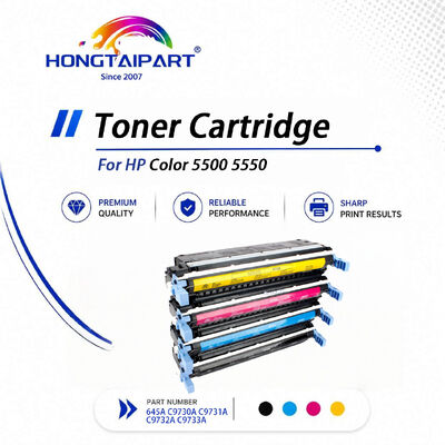কেনা টোনার কার্টিজ 645A C9730A C9731A C9732A C9733A HP 5500 5550 এর সাথে সামঞ্জস্যপূর্ণ অনলাইন উত্পাদন