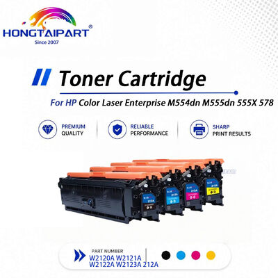 কেনা 212A W2120A টোনার কার্টিজ ফিট HP M554dn M555dn M555X M578 প্রিন্টার অনলাইন উত্পাদন