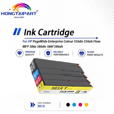 কেনা HP পেজওয়াইড এন্টারপ্রাইজ 556dn 556xh ফ্লো MFP 586z 586dn এর জন্য 981A ইঙ্ক কার্টিজ অনলাইন উত্পাদন