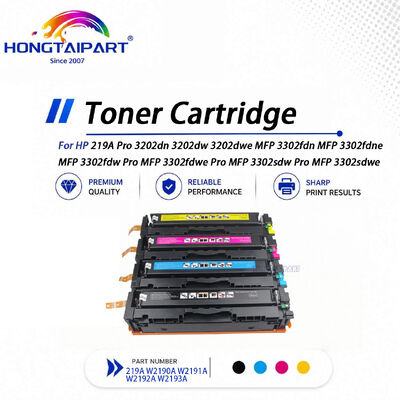 কেনা HP Pro 3202 3302 MFP এর জন্য উচ্চ ফলন 219A W2190A W2191A W2192A টোনার কার্টিজ অনলাইন উত্পাদন