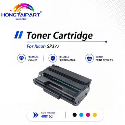 কেনা Ricoh SP377 মনোক্রোম প্রিন্টার টোনারের জন্য সামঞ্জস্যপূর্ণ 408162 কালো টোনার কার্টিজ অনলাইন উত্পাদন