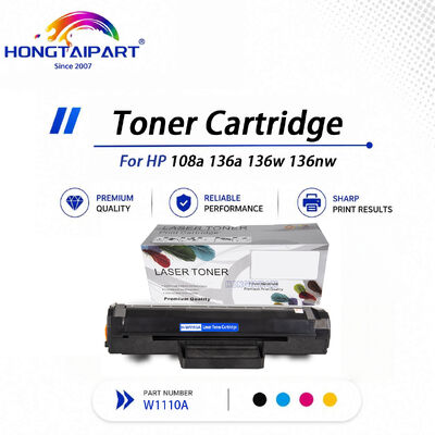 কেনা 108a 136a 136w 136nw প্রিন্টারের জন্য চিপ ক্লিয়ার প্রিন্টিং HP W1110A টোনার কার্টিজ সহ অনলাইন উত্পাদন
