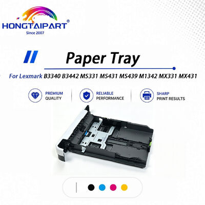 কেনা Lexmark B3340 B3442 MS331 MS431 MS439 M1342 MX331 MX431 এর জন্য শক্ত কাগজের ট্রে স্থিতিশীল সামঞ্জস্যপূর্ণ অনলাইন উত্পাদন