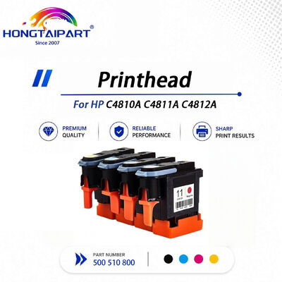 কেনা HP 500 510 800 প্লটার C4810A C4811A C4812A এর জন্য মসৃণ-কালি-প্রবাহ HP11 প্রিন্টহেড সুনির্দিষ্ট ডট কন্ট্রোল সামঞ্জস্যপূর্ণ অনলাইন উত্পাদন