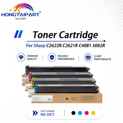 কেনা শার্প C2622R C2621R C4081 5082R এর জন্য ক্রোম্যাটিক-টিউনড MX‑30CT MX‑60CT টোনার কার্টিজ মটল-সংযত স্যাচুরেশন-স্থির সামঞ্জস্যপূর্ণ অনলাইন উত্পাদন