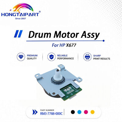 কেনা HP X677 প্রিন্টারের জন্য আসল ব্যবহৃত প্রাক-পরীক্ষিত ড্রাম মোটর অ্যাসি RM3‑7788‑000CN ভাল কাজের অবস্থা অনলাইন উত্পাদন