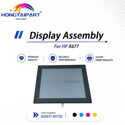 কেনা HP X677 প্রিন্টার মেরামতের জন্য আসল ব্যবহৃত টাচ-সংবেদনশীল কন্ট্রোল প্যানেল ডিসপ্লে অ্যাসেম্বলি 6QN37‑60102 অনলাইন উত্পাদন
