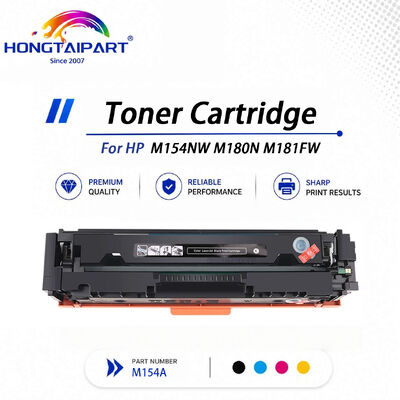 কেনা HP M154NW M180N M181FW এর জন্য উজ্জ্বল রঙ কম বর্জ্য টোনার কার্টিজ M154A অনলাইন উত্পাদন