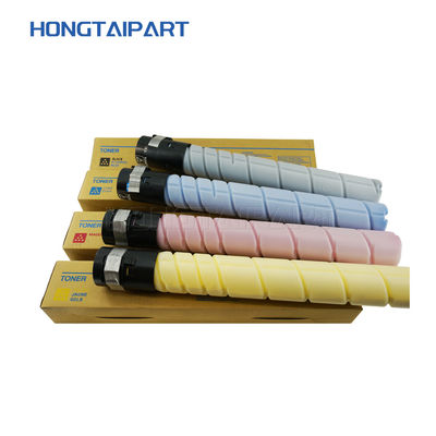 CMYK টোনার কার্টিজ TN221 A8K3130 A8K3230 A8K3330 A8K3430 Konica Minolta Bizhub C227 C287 C7528 এর জন্য