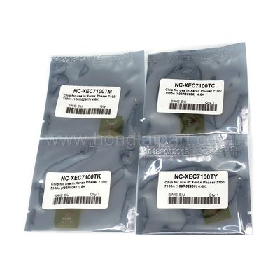 জেরক্স ফেজার 7100 7100N (106R02606 106R02607 106R02608 106R02612) এর জন্য টোনার কার্টিজ চিপ