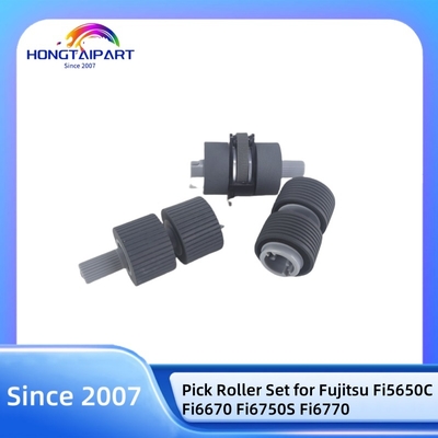 ফিউজিৎসু Fi5650C Fi6670 Fi6750S Fi6770 মূল ব্যবহারযোগ্য কিটের জন্য পিক রোলার সেট PA03338-K011 PA03576-K010 CON-3576-500K CON-3576-012A