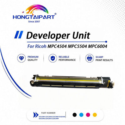 Ricoh MPC4504 MPC5504 MPC6004 কালার কপিয়ারের জন্য D2423 সিরিজ CMYK ডেভেলপার ইউনিট