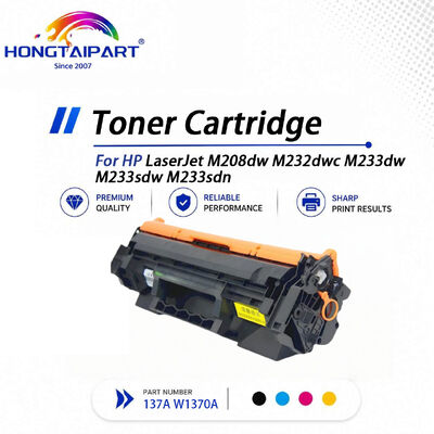 HP LaserJet M208dw M232dwc M233dw এর জন্য সামঞ্জস্যপূর্ণ W1370A 137A টোনার কার্টিজ