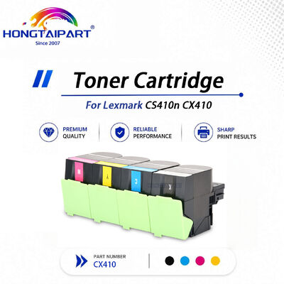 Clear Image Low Defect Lexmark CX410 Toner Cartridge For CS410n CX410 Office Multifunction Printer