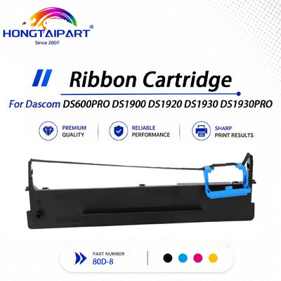 ড্যাসকম DS600PRO DS1900 DS1920 DS1930 DS1930PRO এর জন্য ফেইড-প্রতিরোধী 80D-8 রিবন কার্টিজ শার্প ক্যারেক্টার আউটপুট সামঞ্জস্যপূর্ণ