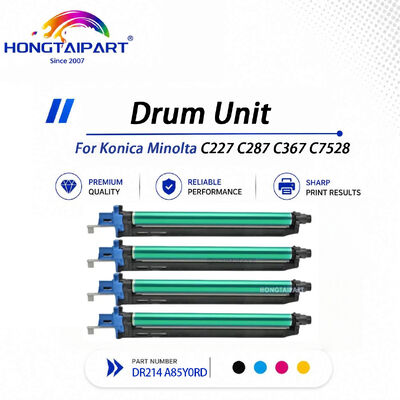 Konica Minolta C227 C287 C367 C7528-এর জন্য লো গোস্টিং ড্রাম ইউনিট DR214 A85Y0RD