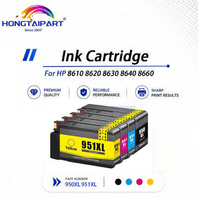 HP 8610 8620 8630 8640 8660 এর জন্য ভিভিড কালার ইঙ্ক কার্টিজ 950XL 951XL