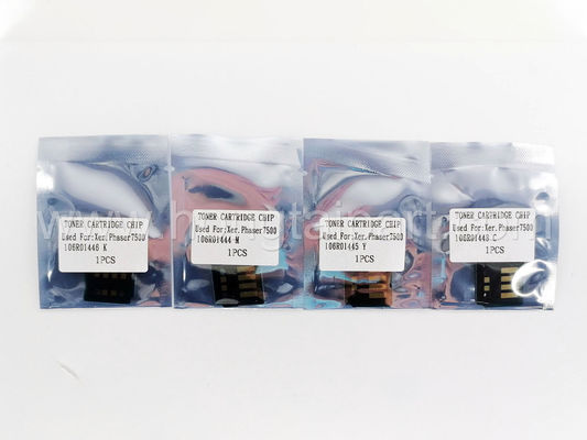 Xerox Phaser7500 এর জন্য টোনার কার্টিজ চিপ (106R01443 106R01444 106R01445 106R01446)