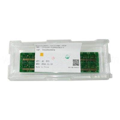 ক্যানন 671 681 686 681XL এর জন্য OEM কালি কার্টিজ চিপ Y